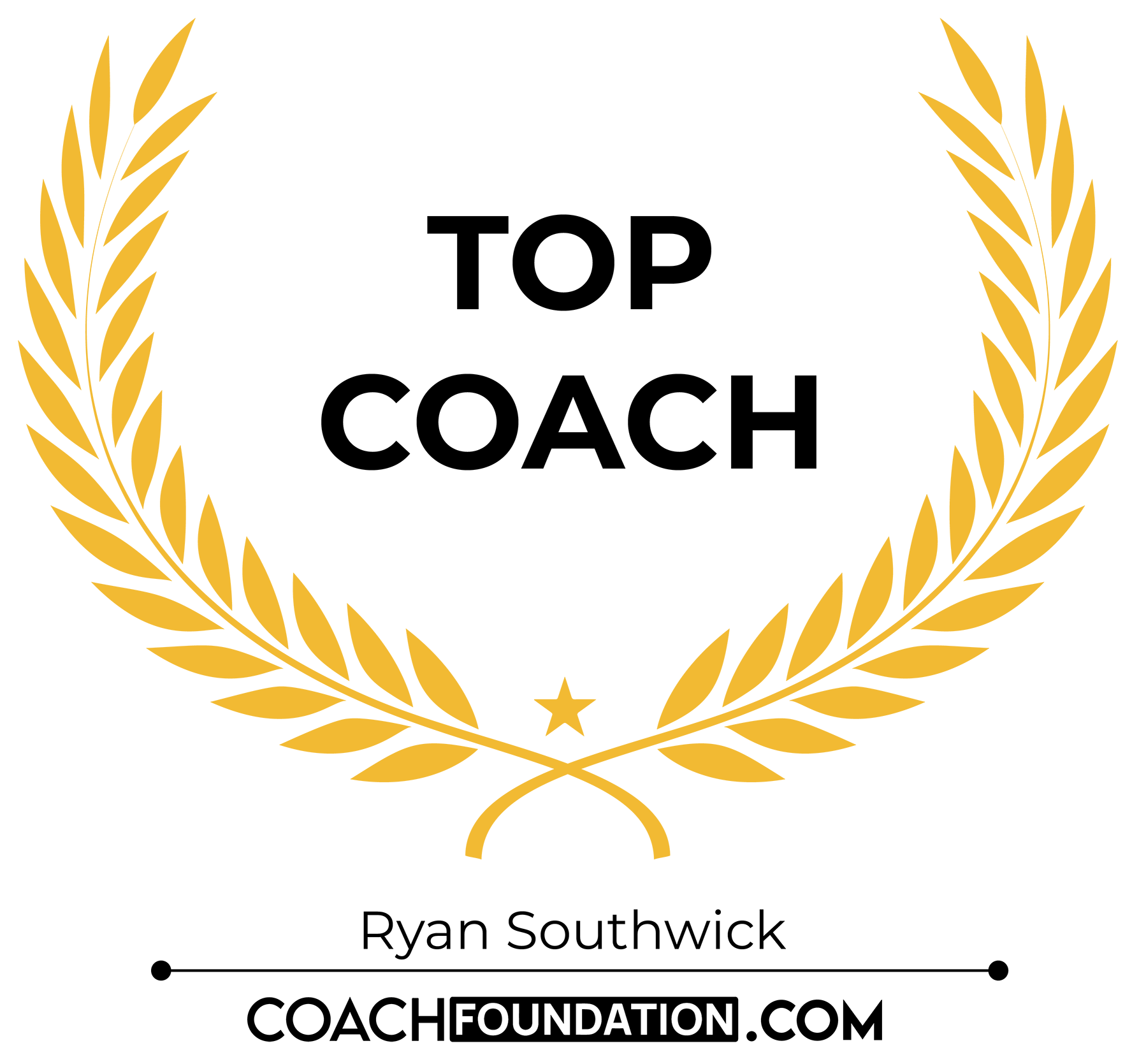 Top Coach: Ryan Southwick. CoachFoundation.com