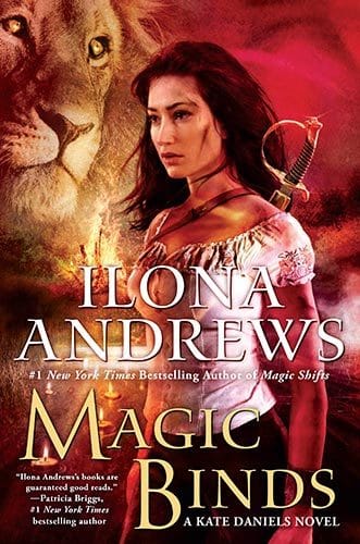 Book cover: Magic Binds by Ilona Andrews
