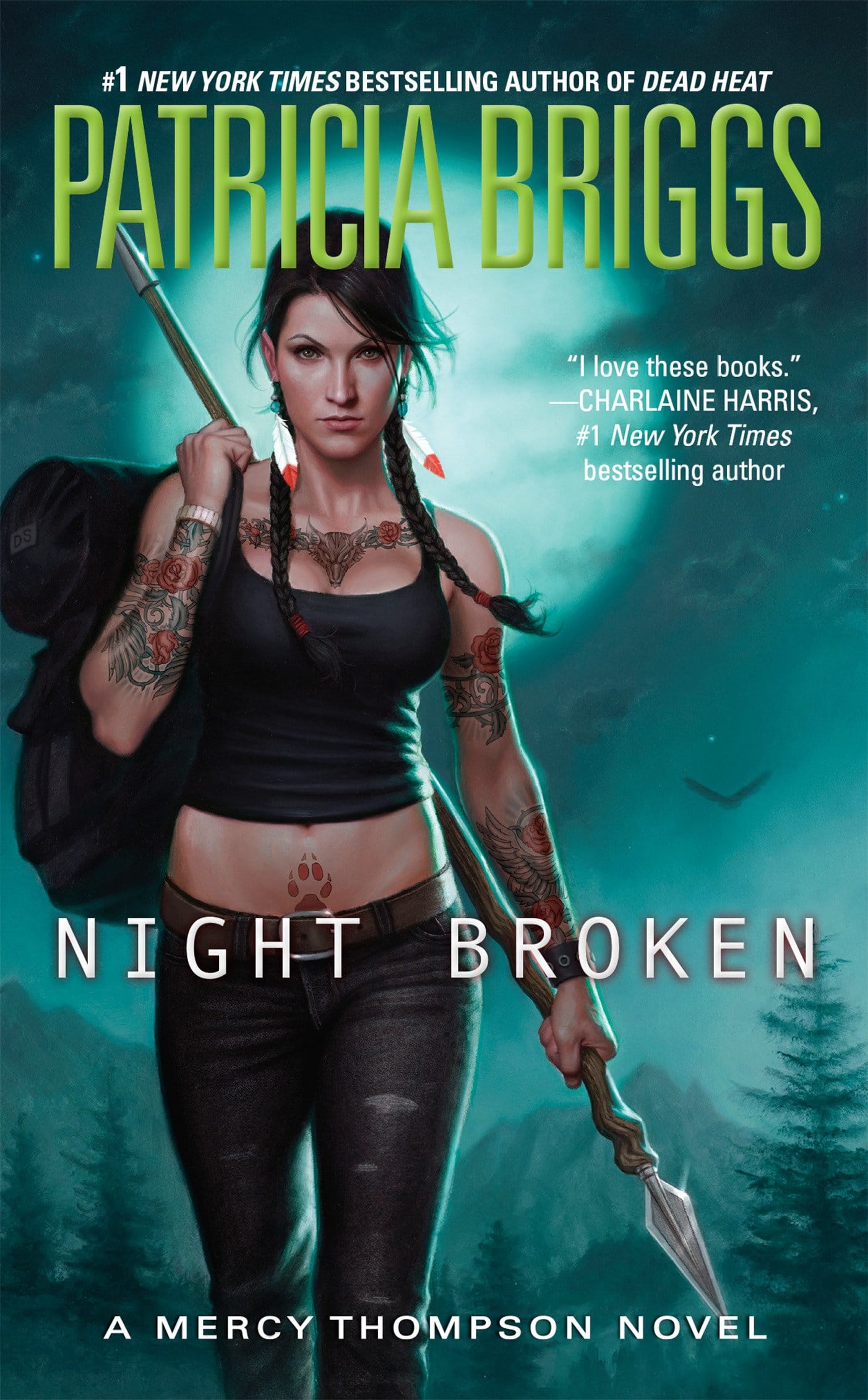 Book cover: Night Broken by Patricia Briggs