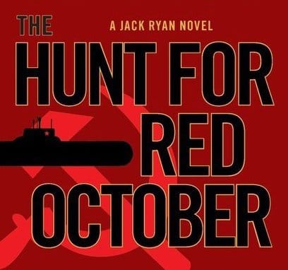 Book cover: The Hunt for Red October